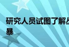 研究人员试图了解丛林火灾突然转变为火灾风暴
